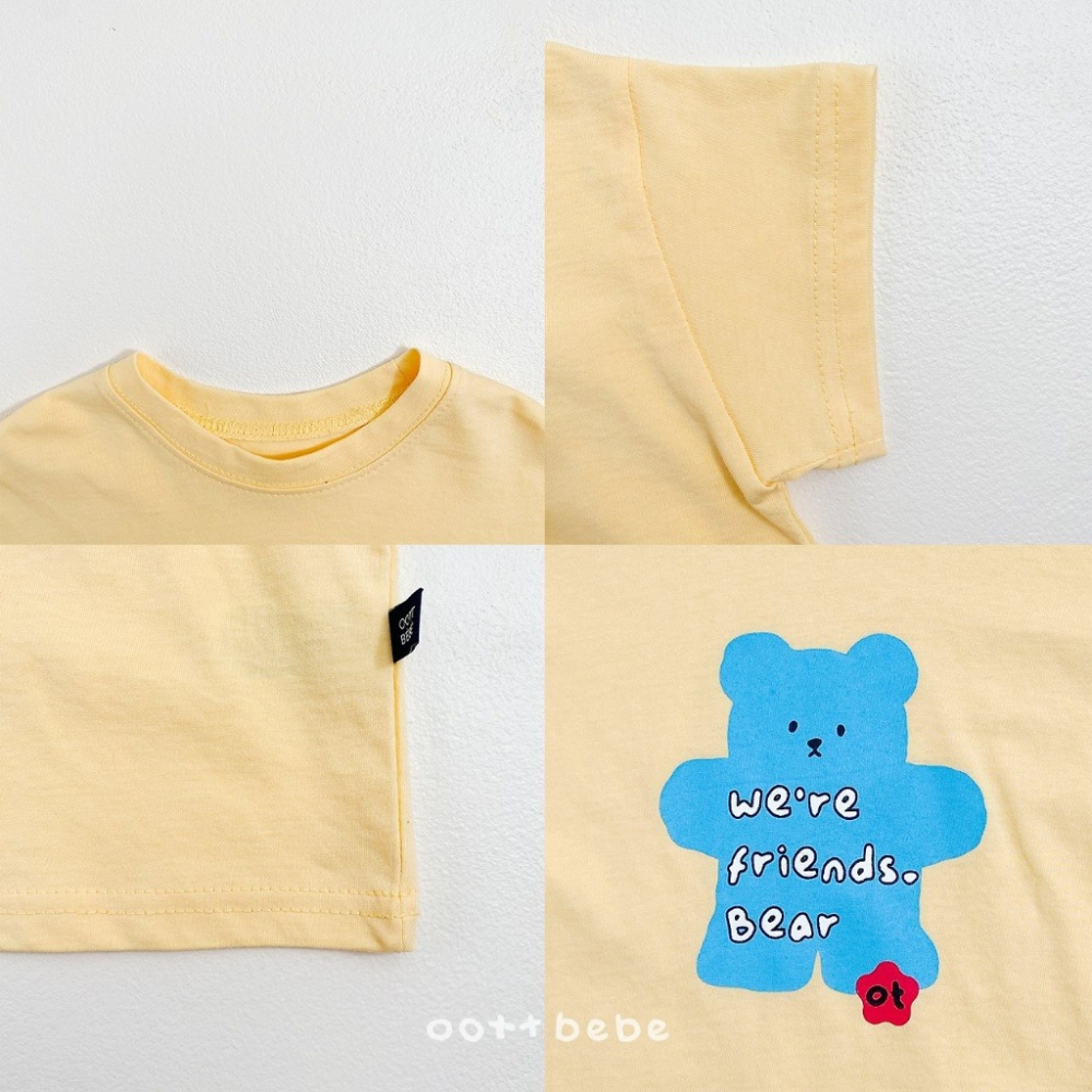 OOTTBEBE 純棉可愛上衣-細節圖2