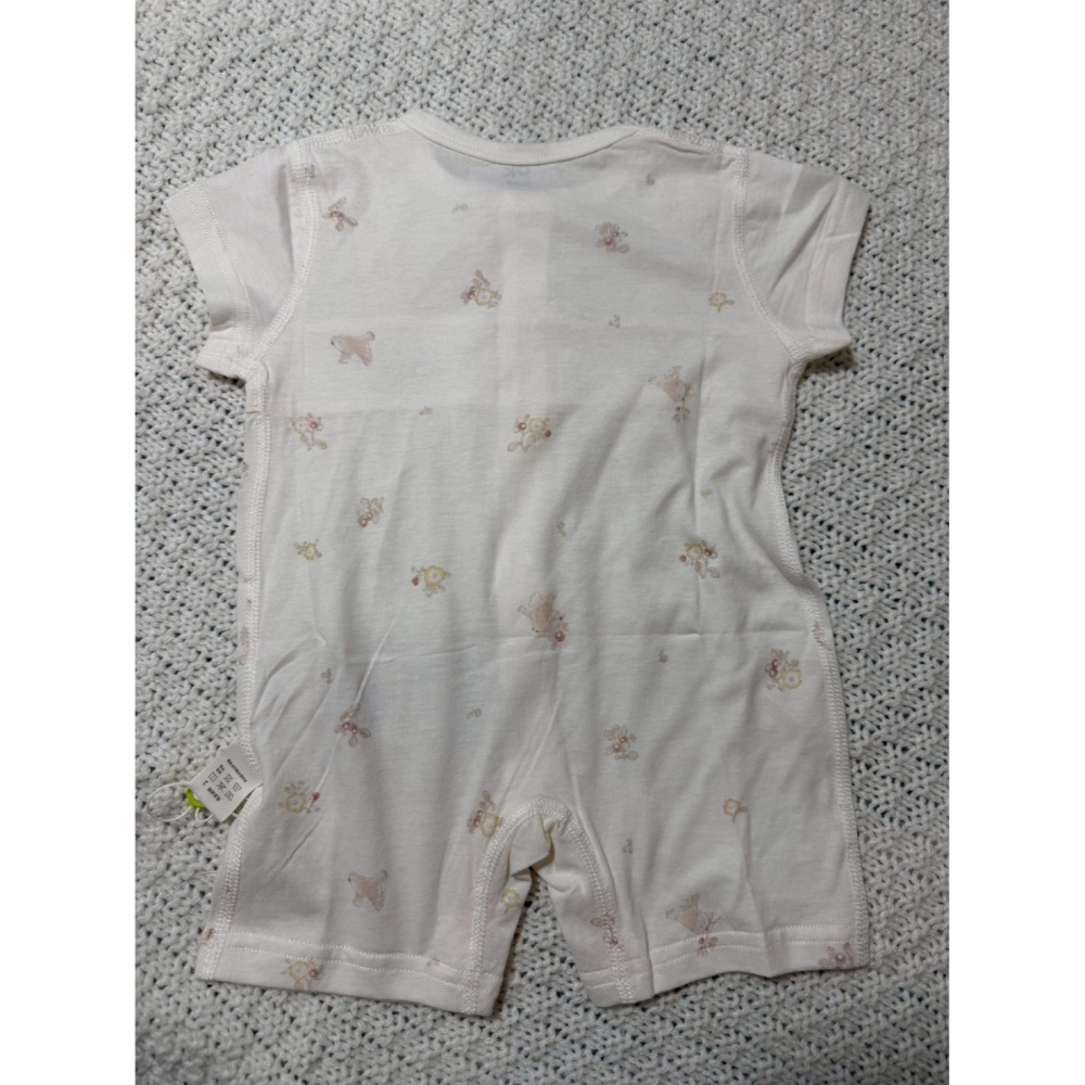 現貨│純棉兔兔印花爬服-細節圖2
