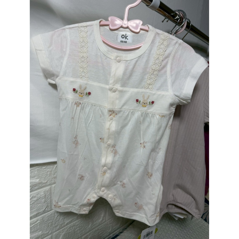 現貨│純棉兔兔印花爬服-規格圖2