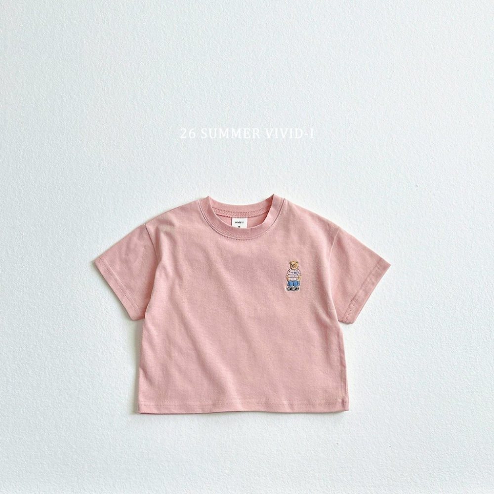 VIVIDI小熊刺繡上衣-細節圖2