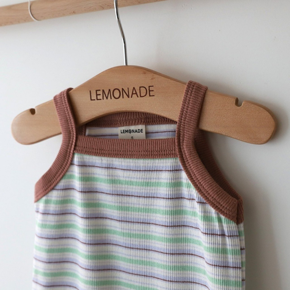 LEMONADE 無袖線條爬服(含帽子)-細節圖8