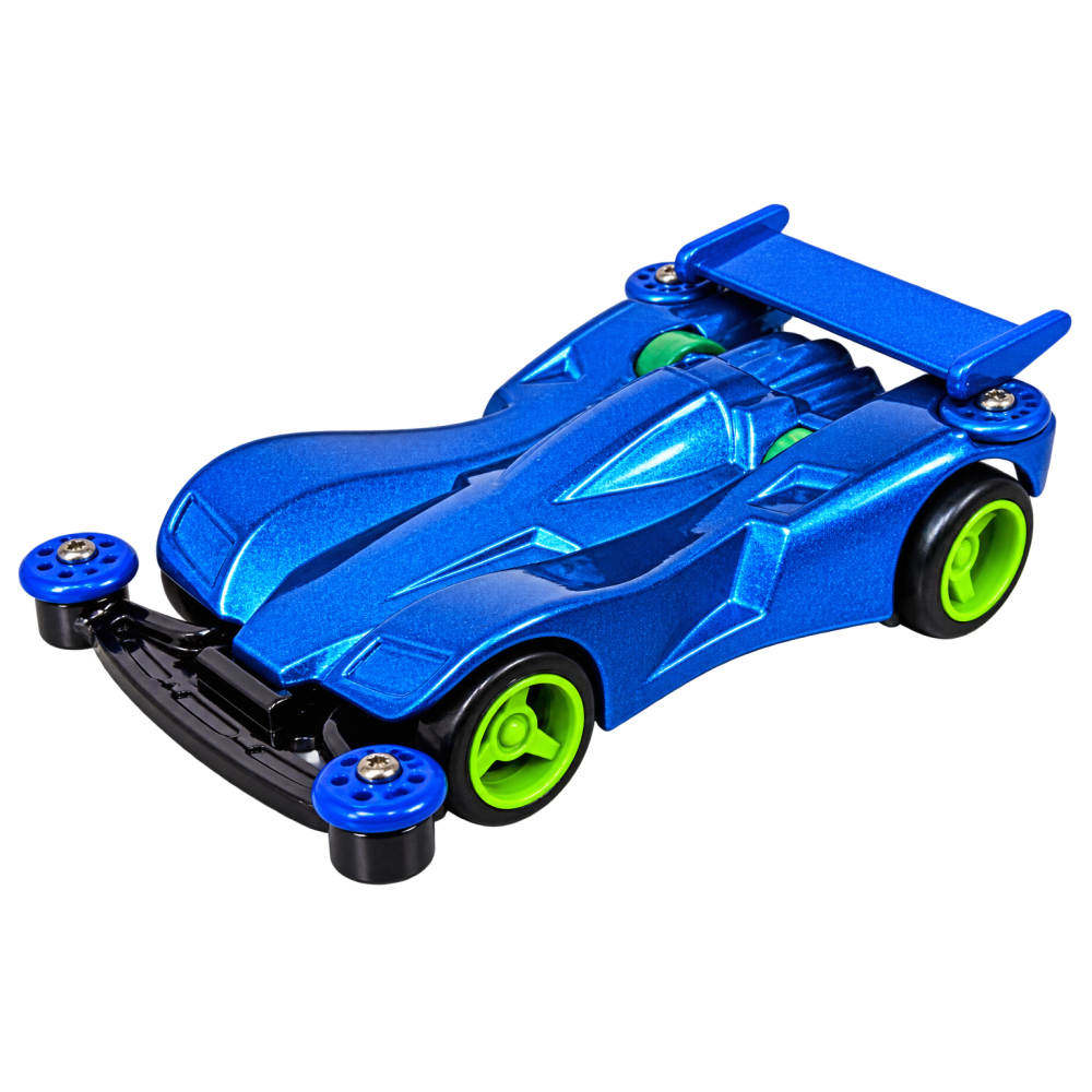 Tomica Premium Unlimited 爆走兄弟 小豪 第一代 衝鋒戰神 Magnum Saber 藍色金屬款-細節圖3