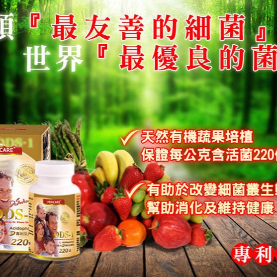 DDS-1專利乳酸菌(天然有機蔬果培植，保證每公克含活菌220億)-細節圖2