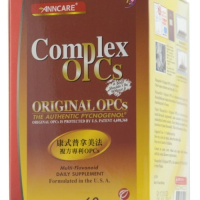 康式普拿-美法複方專利OPCs(60錠) /純天然配方、無咖啡因、青春美麗、健康維持