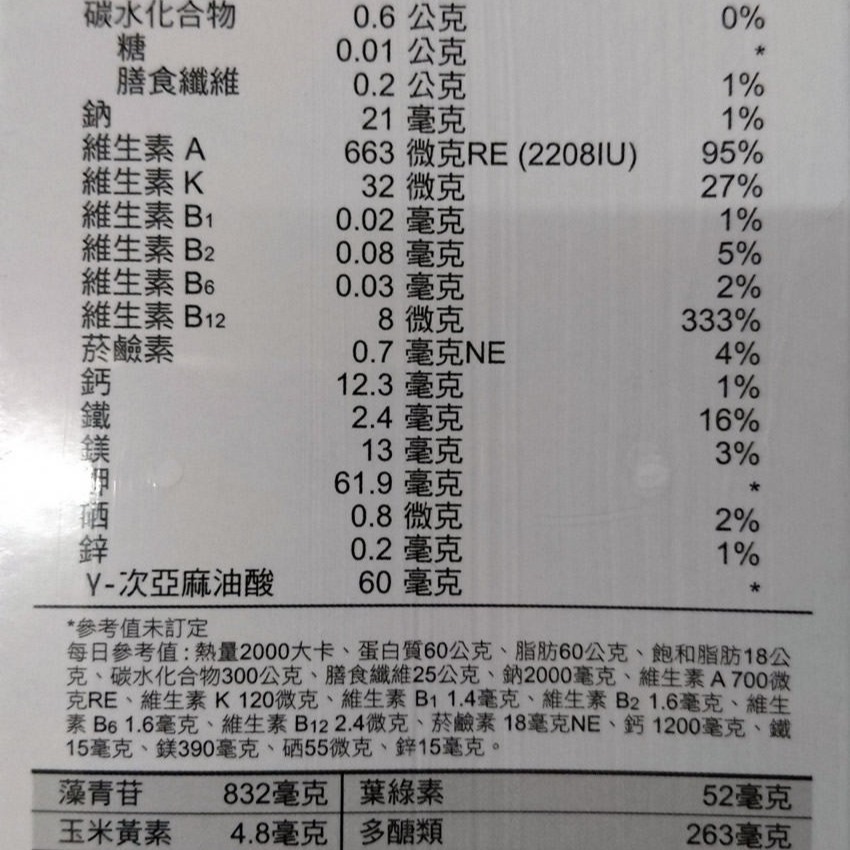 藻益康螺旋藍藻新品上市買2送1 擁有SOD保護素及18%以上藻青甘(phycocyanin)-細節圖3