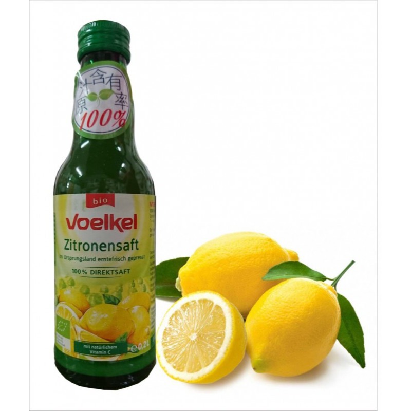 德國【維可Voelkel】生機檸檬汁Demeter(200ml)無糖 100%原裝進口，歐洲最大生機果汁廠-細節圖9