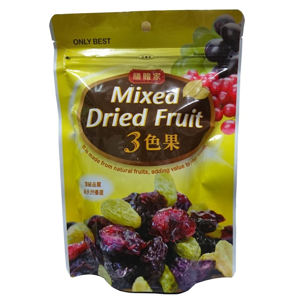 膳體家 三色果乾 300g(全素) - 食在天然生機健康館 - iOPEN Mall