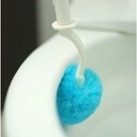 【寶寶王國】日本 山崎產業 馬桶風呂刷 小海豹馬桶刷 抗菌馬桶刷 - 替換刷頭-細節圖3