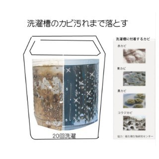 【寶寶王國】日本 Hotapa 貝殼 天然雙效洗衣錠 40粒 & 天然洗衣槽清潔錠 100粒-細節圖7