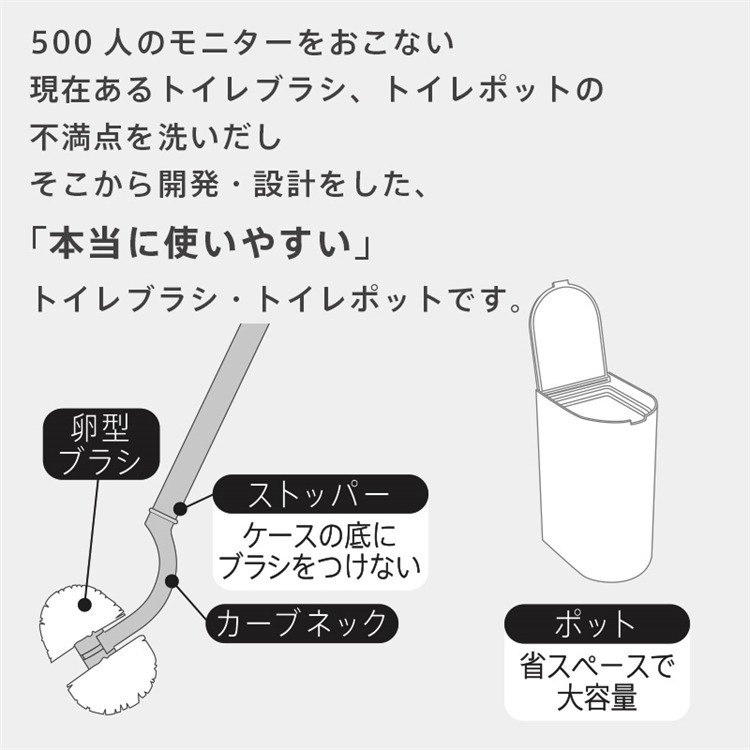 【寶寶王國】日本製【MARNA】馬桶刷座組 SLIM薄型馬桶刷-細節圖10