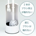 【寶寶王國】日本製【MARNA】馬桶刷座組 SLIM薄型馬桶刷-規格圖11