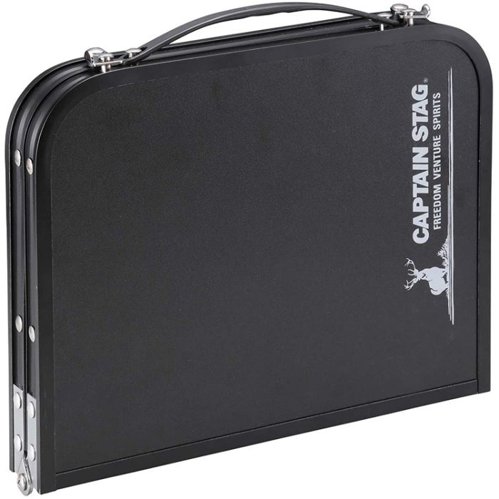 【寶寶王國】日本【CAPTAIN STAG】迷你摺疊桌 戶外 休閒 野外 露營 折疊桌-細節圖2