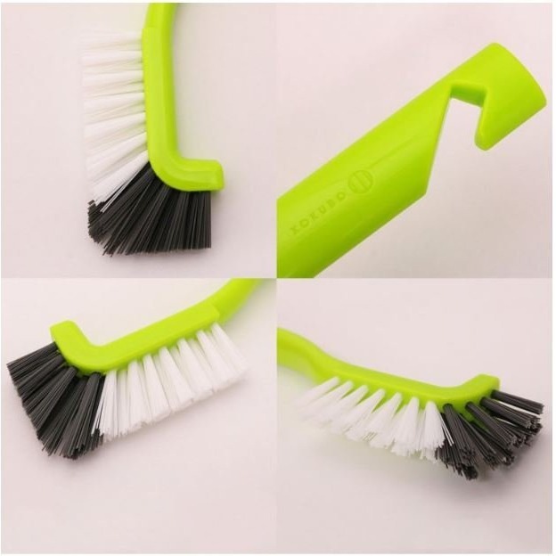 【寶寶王國】日本製 小久保 排水口L型清潔刷-細節圖3