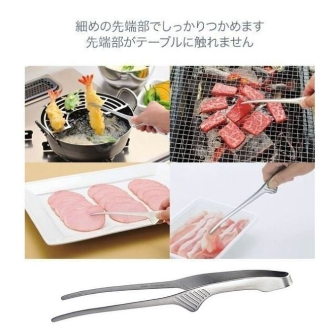 【寶寶王國】日本製 下村企販 不銹鋼多用途夾子-細節圖2