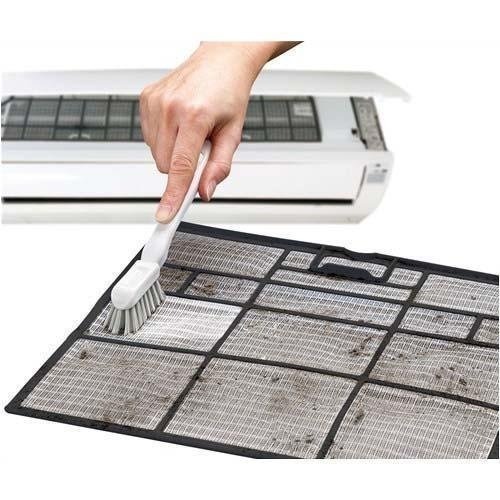 【寶寶王國】日本製【Mameita】冷氣濾網清潔刷 冷氣機 空氣清淨機-細節圖3