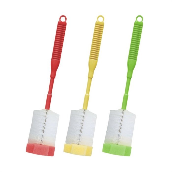 【寶寶王國】日本製【小久保】長柄抗菌海綿洗瓶刷 短柄抗菌奶瓶刷 奶瓶刷 保溫瓶刷 清潔刷 不可挑色 隨機出貨-細節圖5