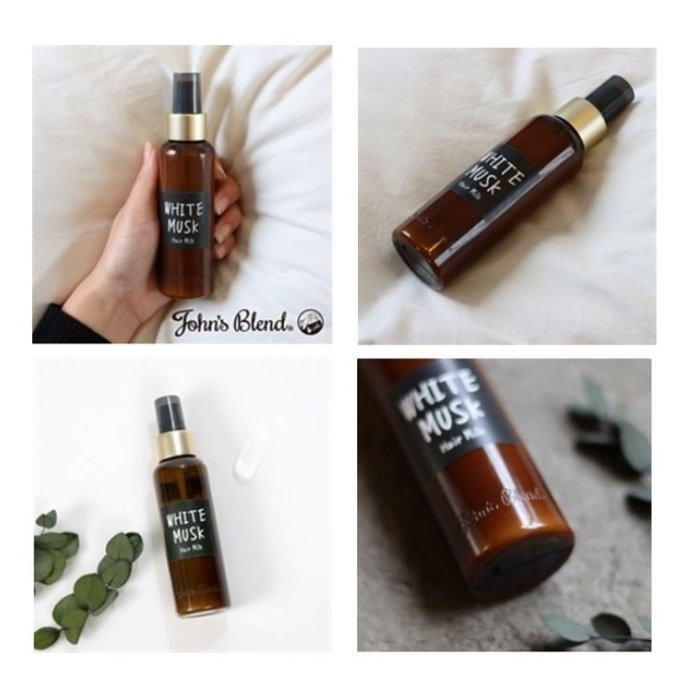【寶寶王國】日本製【John s Blend】護髮髮妝乳 護髮乳(不須沖洗) 120ml (白麝香)-細節圖2