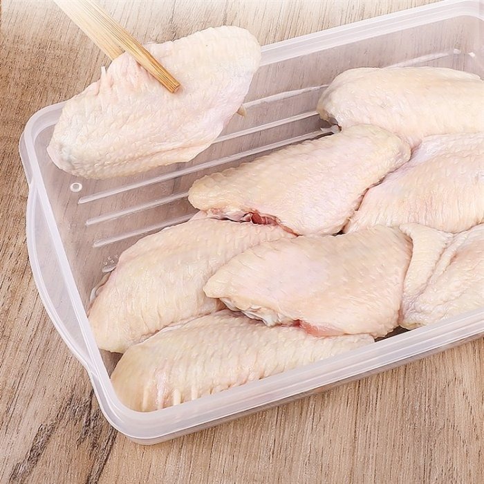 【寶寶王國】日本製【SANADA】餃子保鮮盒 肉片保鮮盒 食材保鮮盒-細節圖6