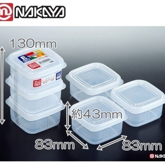 【寶寶王國】日本製 NAKAYA 分裝保鮮盒-細節圖3