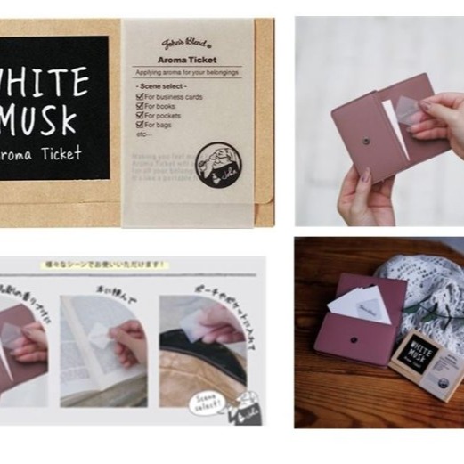 【寶寶王國】日本製【John s Blend】隨身香香片-細節圖2