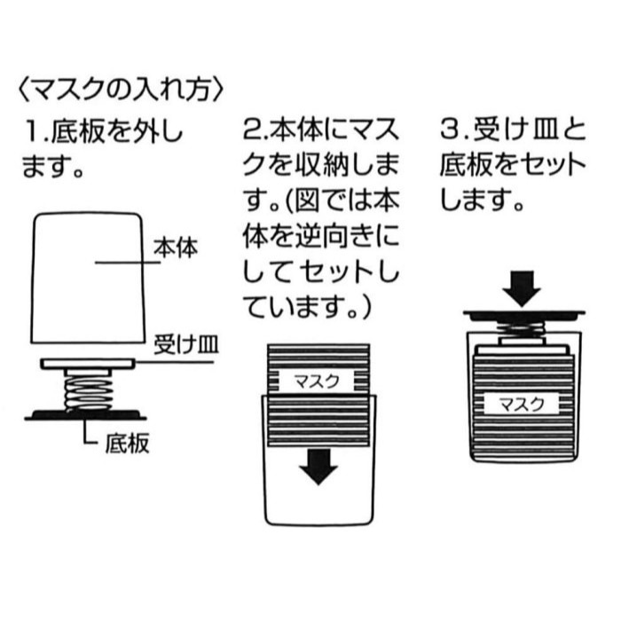 【寶寶王國】日本 SKATER 口罩收納盒-細節圖2