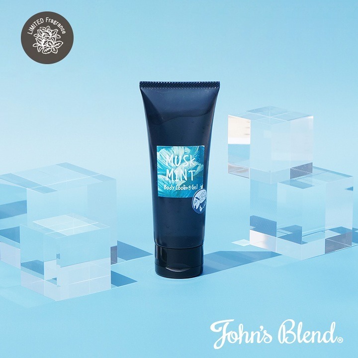 【寶寶王國】日本【John s Blend】香氛身體冷卻凝膠 香氛沐浴乳 衣物清涼香氛噴霧 (麝香薄荷)-細節圖2