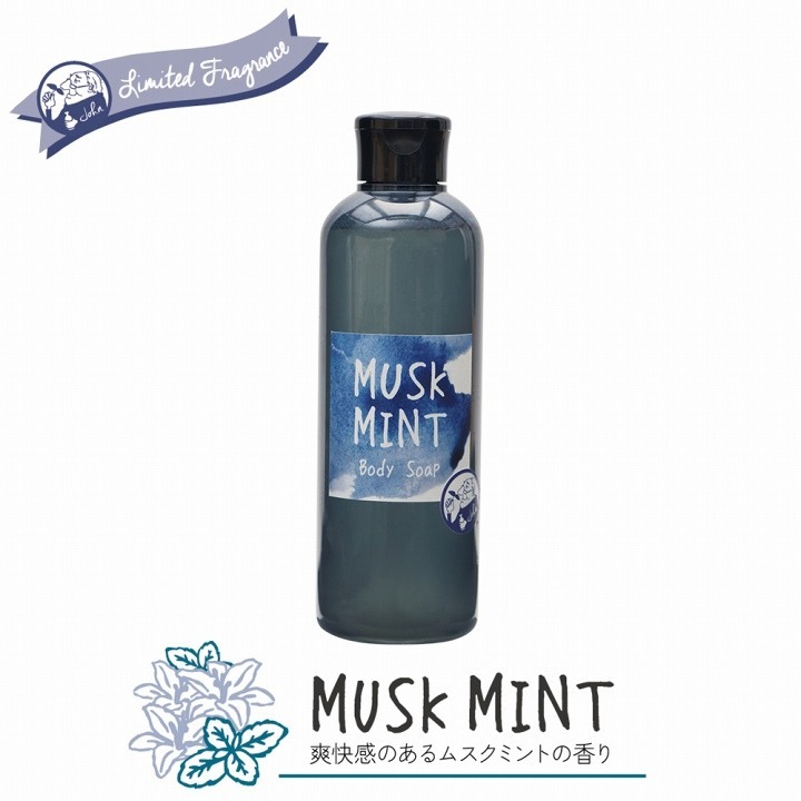 【寶寶王國】日本【John s Blend】香氛身體冷卻凝膠 香氛沐浴乳 衣物清涼香氛噴霧 (麝香薄荷)-細節圖3