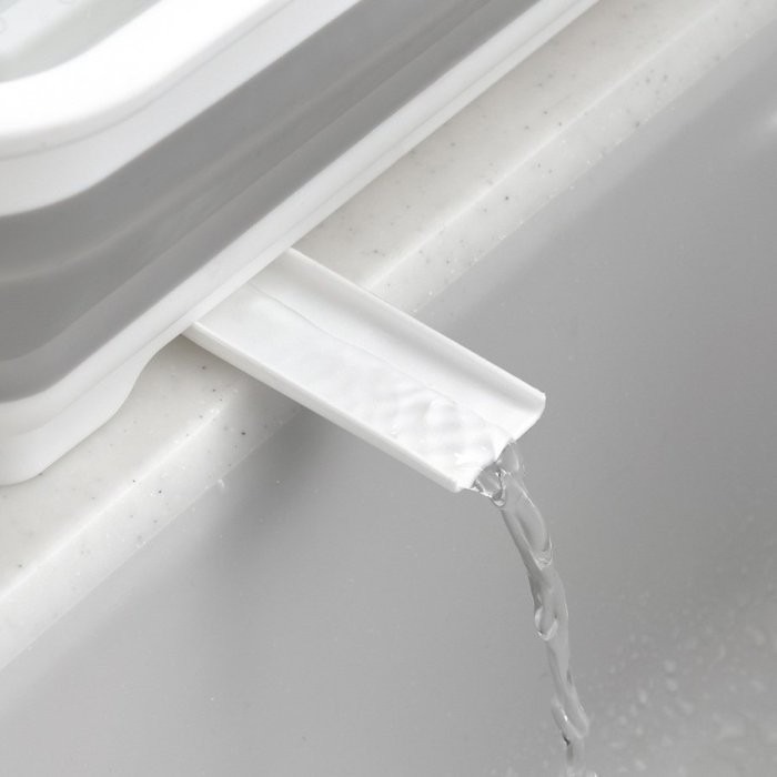 【寶寶王國】日本【Eporas】可伸縮 收納瀝水架-細節圖6