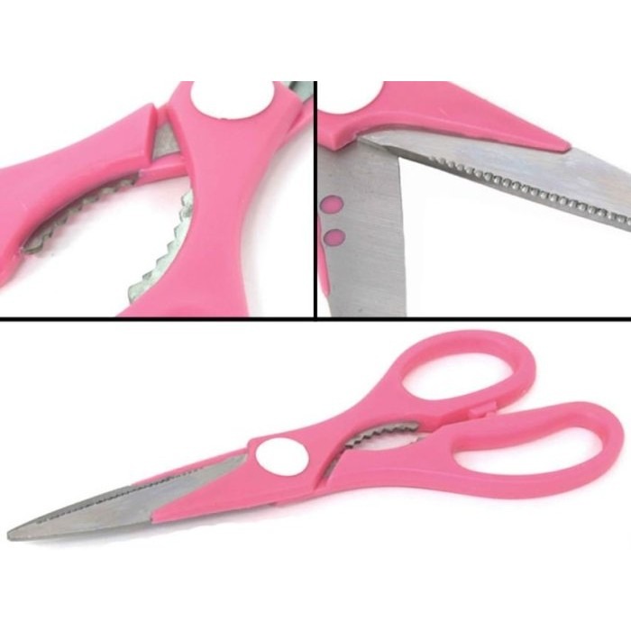 【寶寶王國】日本 ECHO 多功能彩色廚房剪刀-細節圖2