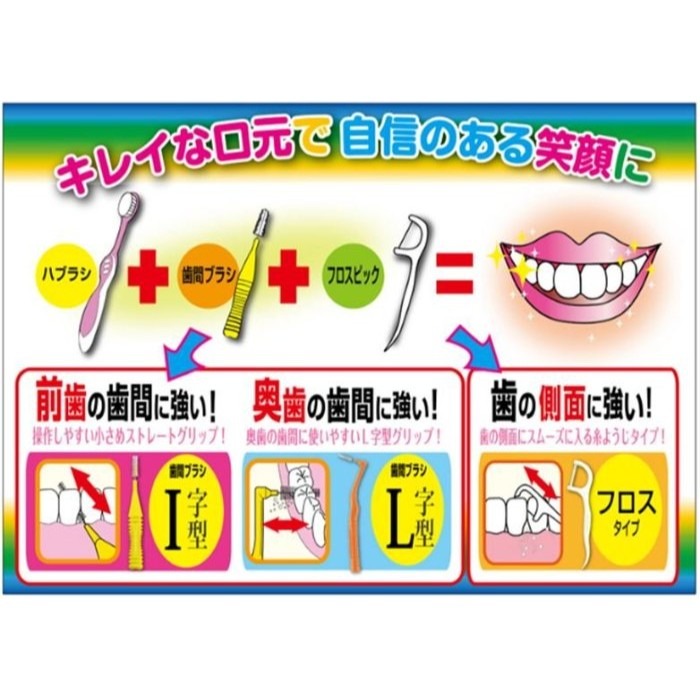 【寶寶王國】日本製 DENTALPRO L字型牙縫刷10入-細節圖2