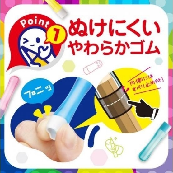 【寶寶王國】日本製 SONIC 鉛筆保護蓋 鉛筆套 筆蓋 6入-細節圖4