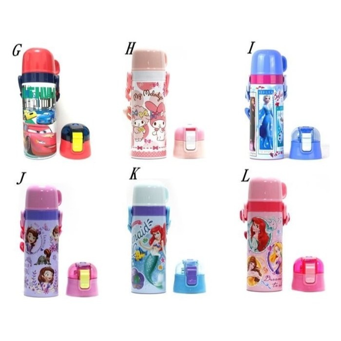 【寶寶王國】日本Skater 2way 兩用超輕量不鏽鋼保冷保溫直飲水壺430/470ml-細節圖3