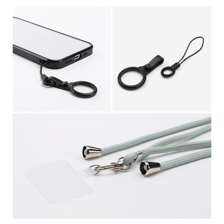 【寶寶王國】日本【LIZDAYS】兩用手機背帶掛繩 手機 掛繩 頸掛繩 手機頸側兩用掛繩-細節圖8