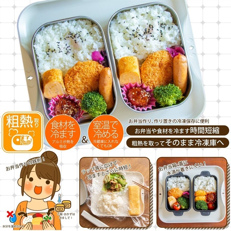 【寶寶王國】日本製【杉山金屬】鋁合金快速解凍盤(L) 急速解凍 散熱盤 退冰盤-細節圖6