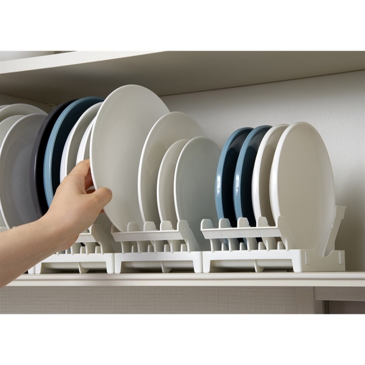 【寶寶王國】日本製【INOMATA】日本製【INOMATA】可折疊瀝水盤架 斜取立式盤架 瀝水架 收納盤架-細節圖8