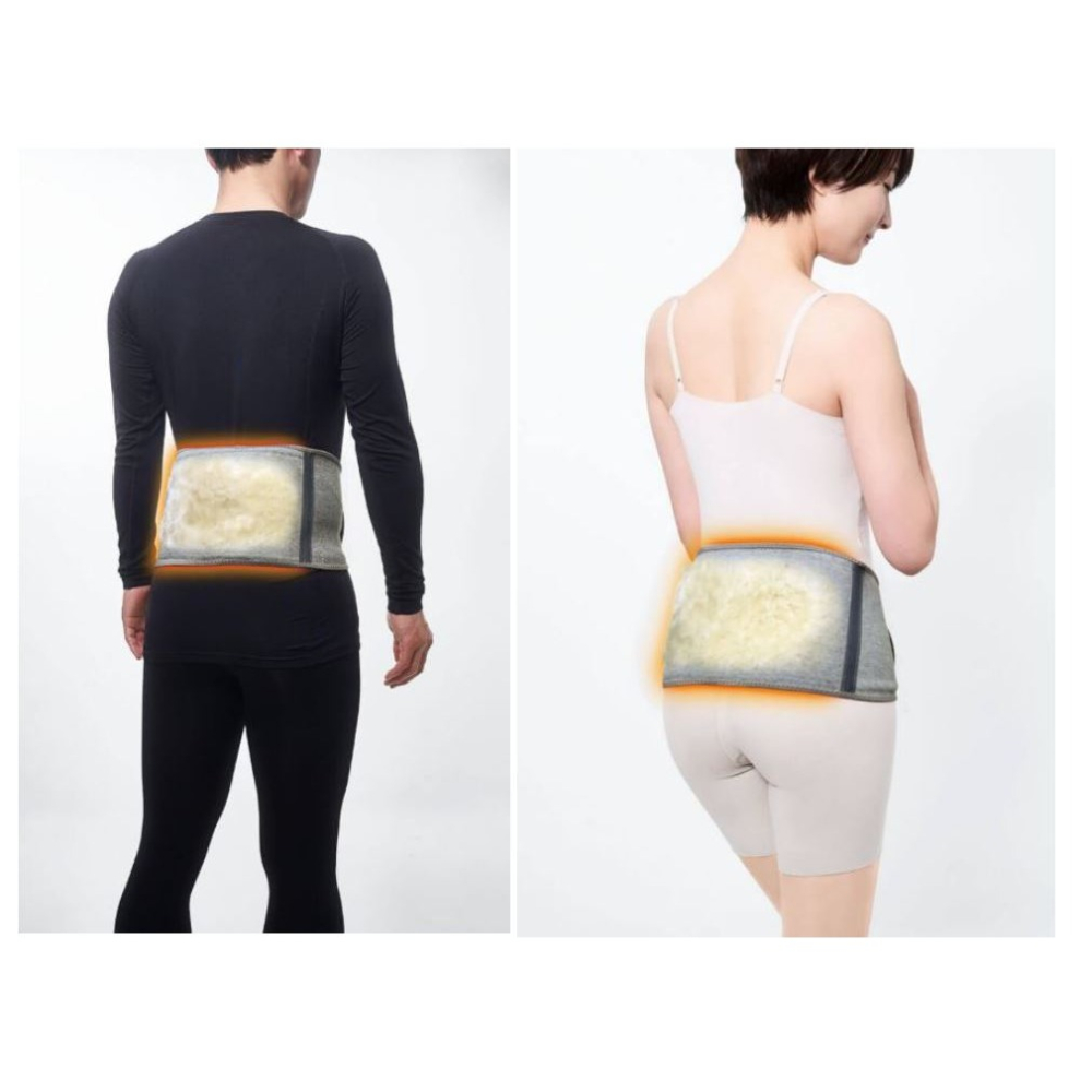 【寶寶王國】日本【COGIT】BEAUTY 羊毛保暖護膝套 羊毛保暖護腰帶-細節圖4