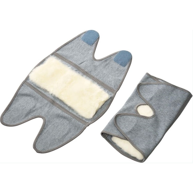 【寶寶王國】日本【COGIT】BEAUTY 羊毛保暖護膝套 羊毛保暖護腰帶-細節圖7