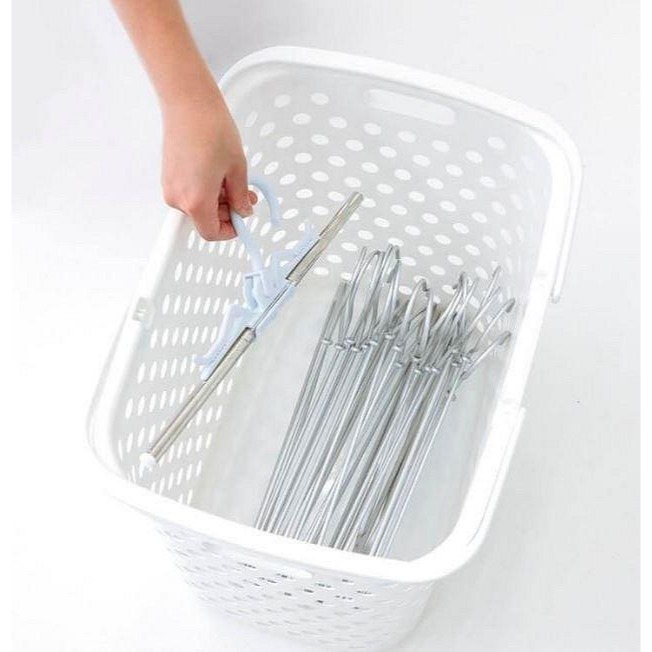 【寶寶王國】日本【COGIT】伸縮式床單專用衣架 專用曬架 大衣架-細節圖8