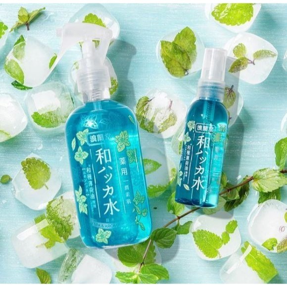 【寶寶王國】日本製【ROLAND】浪蘭堂潤素肌薄荷水噴霧 50ml 250ml-細節圖2
