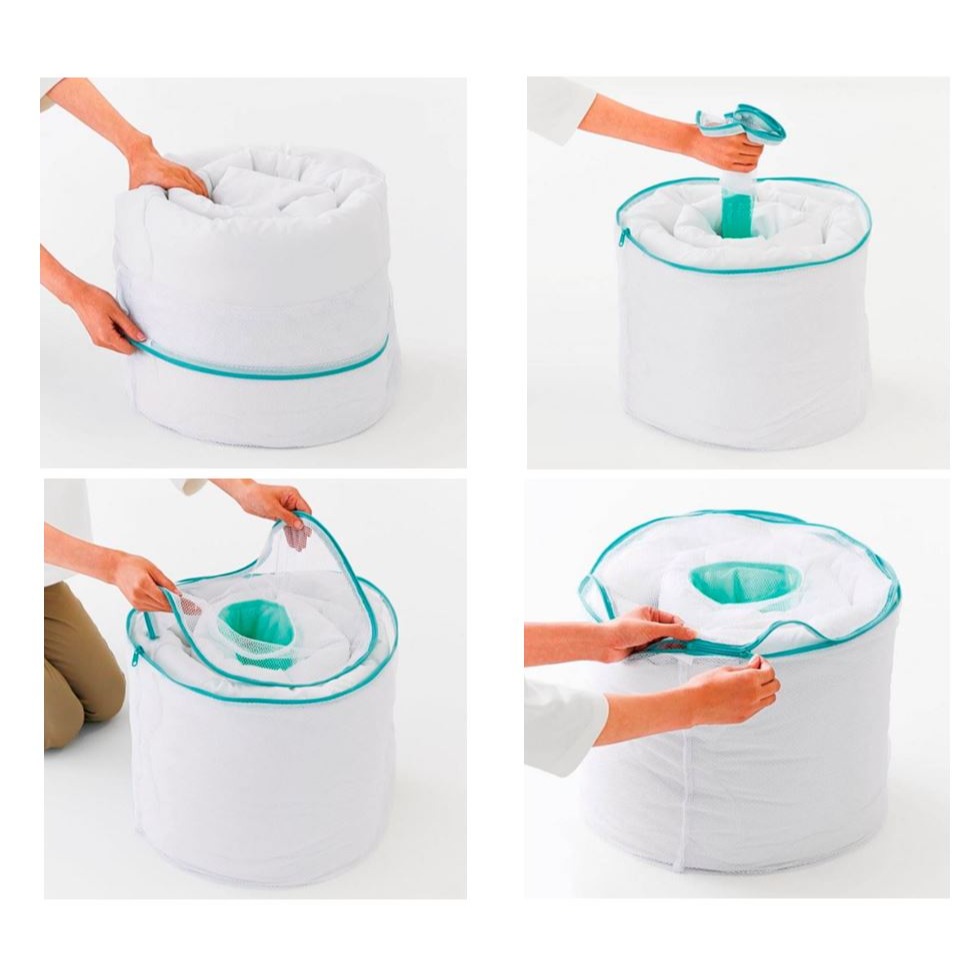 【寶寶王國】日本【COGIT】直立式洗衣機棉被專用網袋-細節圖6