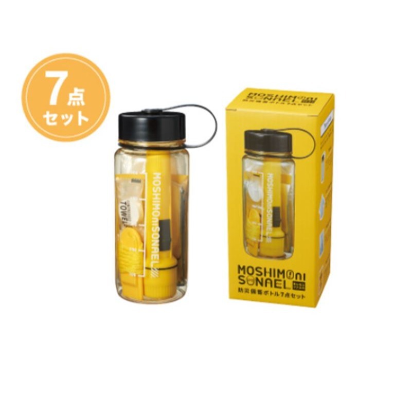 【寶寶王國】日本【丸辰】防災急救瓶套裝6件組 7件組 登山 防災 緊急用-細節圖4