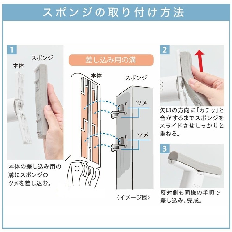 【寶寶王國】日本【COGIT】智慧手持吸水海綿 窗戶 廚房 桌面 洗面台 吸水海綿-細節圖5