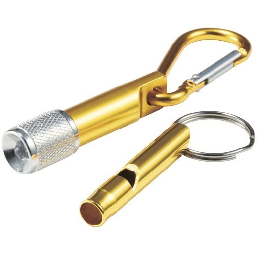 【寶寶王國】日本【丸辰】防災照鳴燈套組 手電筒+哨子-細節圖3