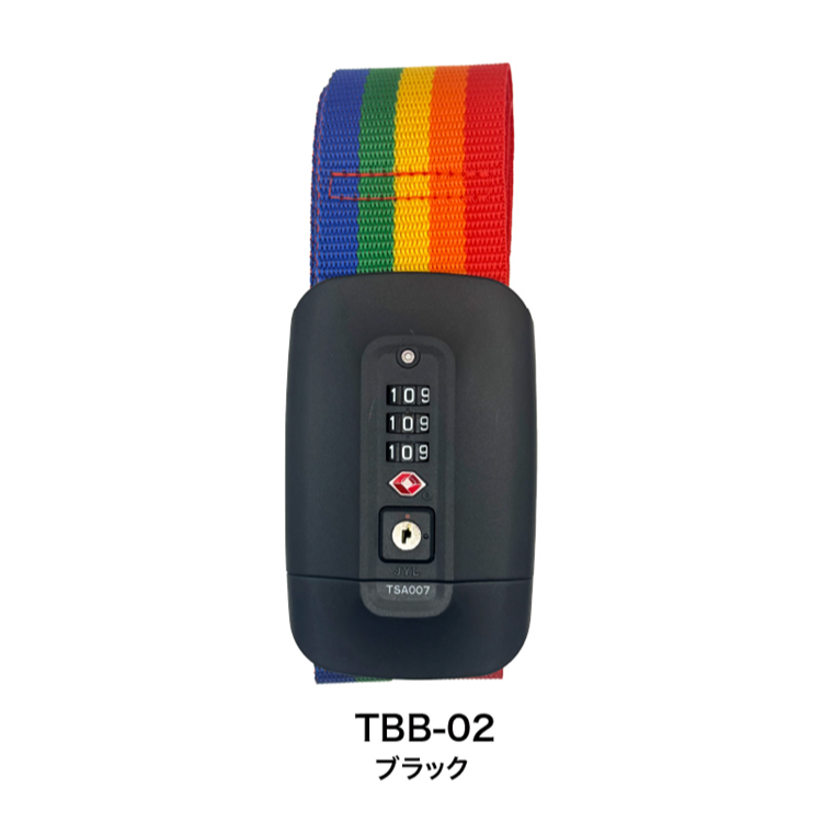 【寶寶王國】日本【MASCLUB】TSA海關鎖行李箱束帶 海關鎖 行李箱綁帶-細節圖4