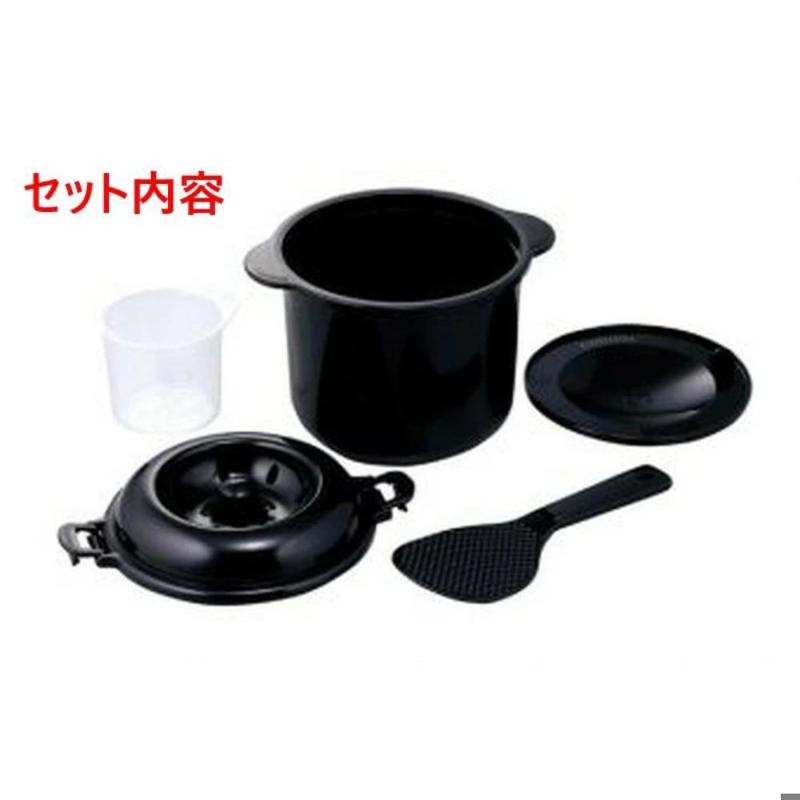【寶寶王國】日本製【KAKUSEE】紀州備長炭 微波爐專用炊飯鍋1.2L-細節圖5