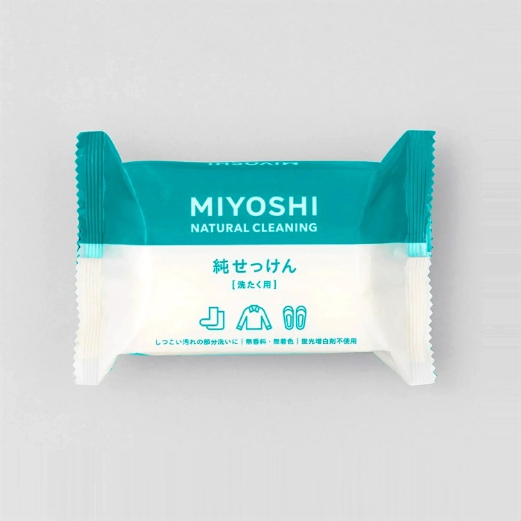 【寶寶王國】日本製 MIYOSHI 無添加 高純度洗衣皂 兩款隨機出貨-細節圖4