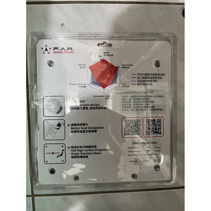 二手浮動碟盤  加大 260mm 可議價-細節圖2