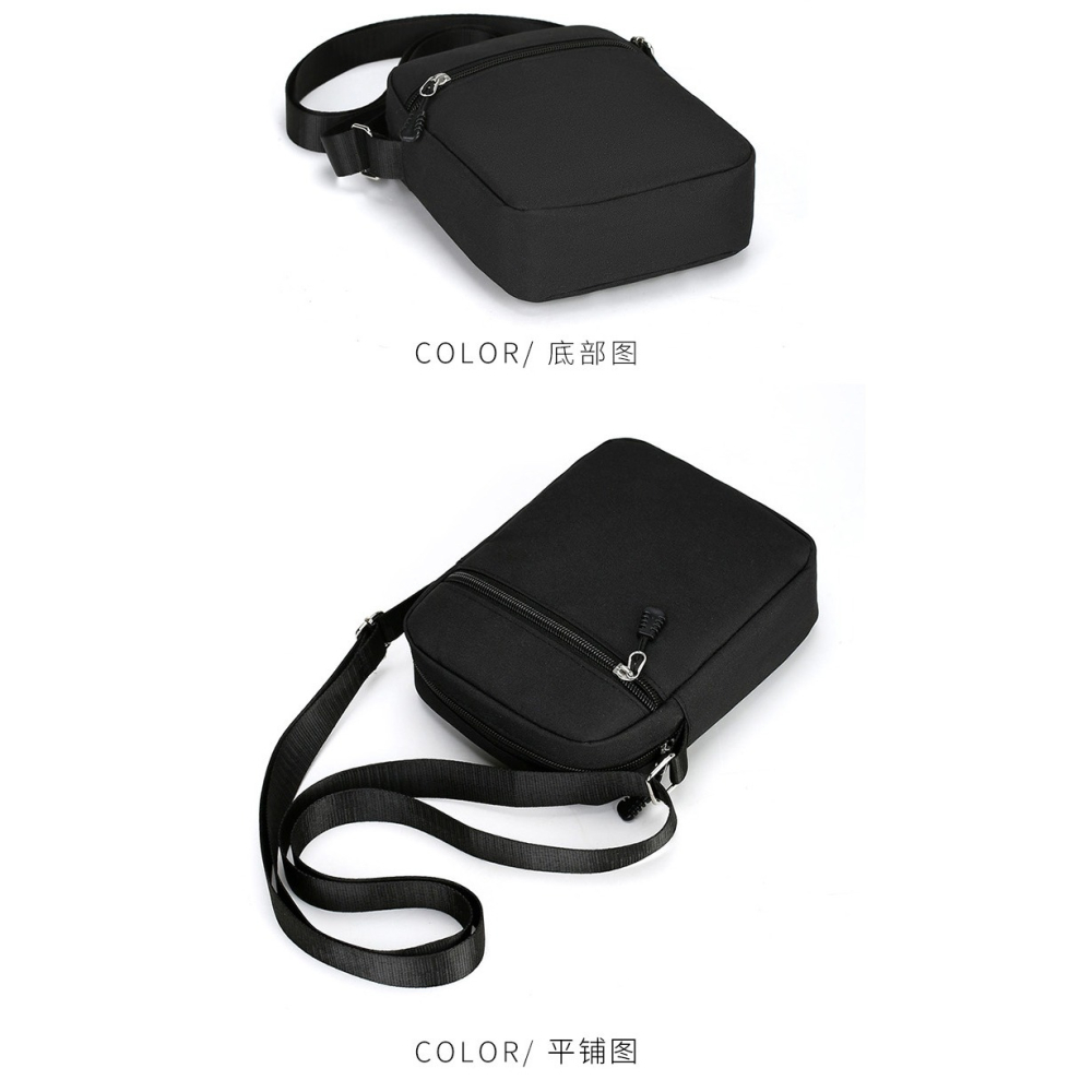 【BBandS】台灣現貨速發-2025年新款 男斜背包 迷你小包手機包 簡約休閒肩背包 牛津布斜跨包-細節圖3