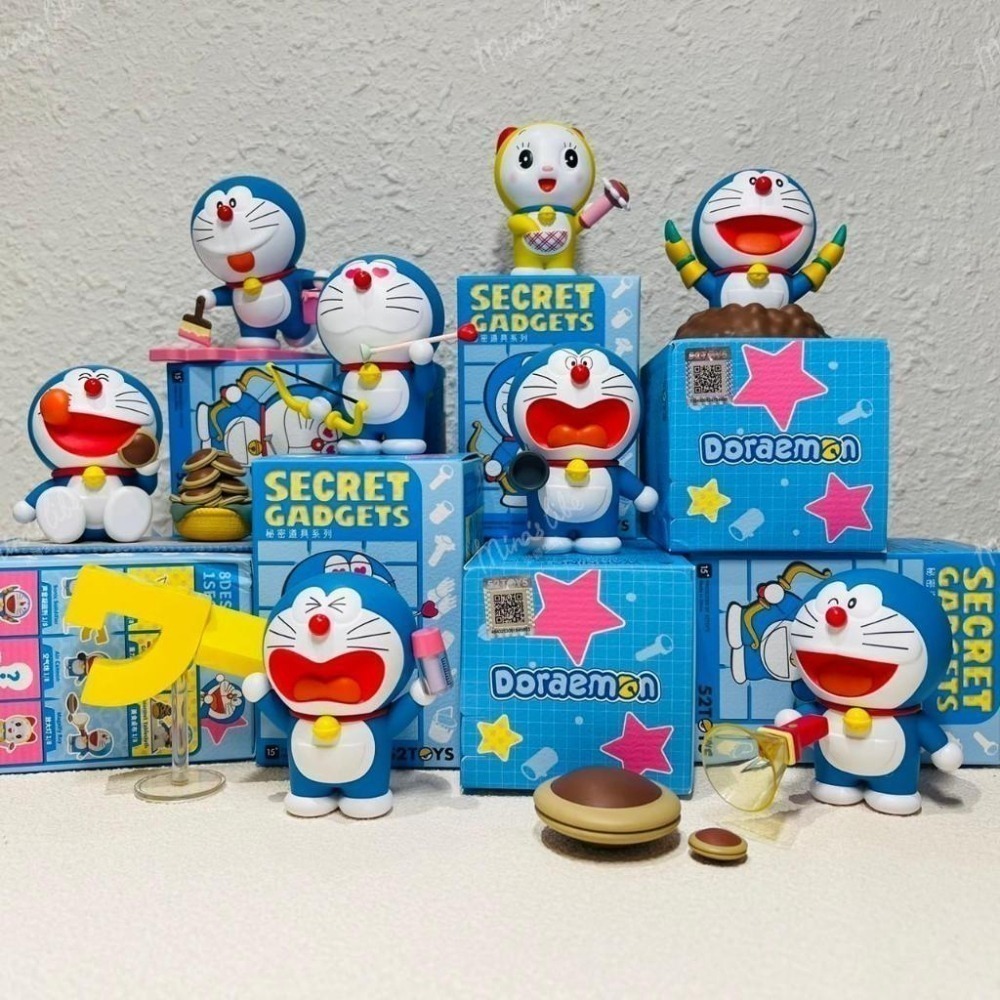 52TOYS 哆啦A夢 秘密道具系列 端盒 📦 小叮噹 公仔 盲盒 盒玩 放大燈 道具 | 米娜生活-細節圖2
