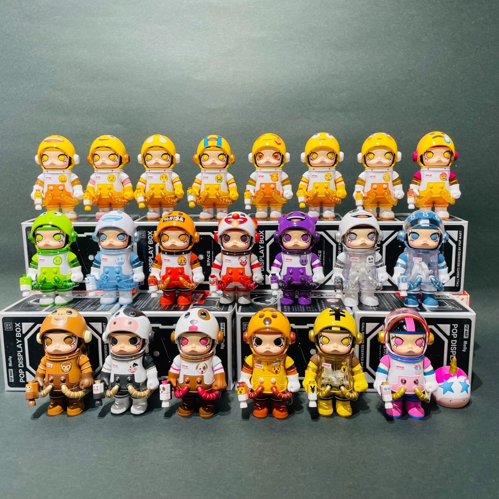 泡泡瑪特 MOLLY 100% × emoji 聯名盲盒 端盒 📦 表情包 POPMART | 米娜生活-細節圖3